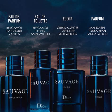 dior sauvage toilette oder parfum|dior sauvage differences.